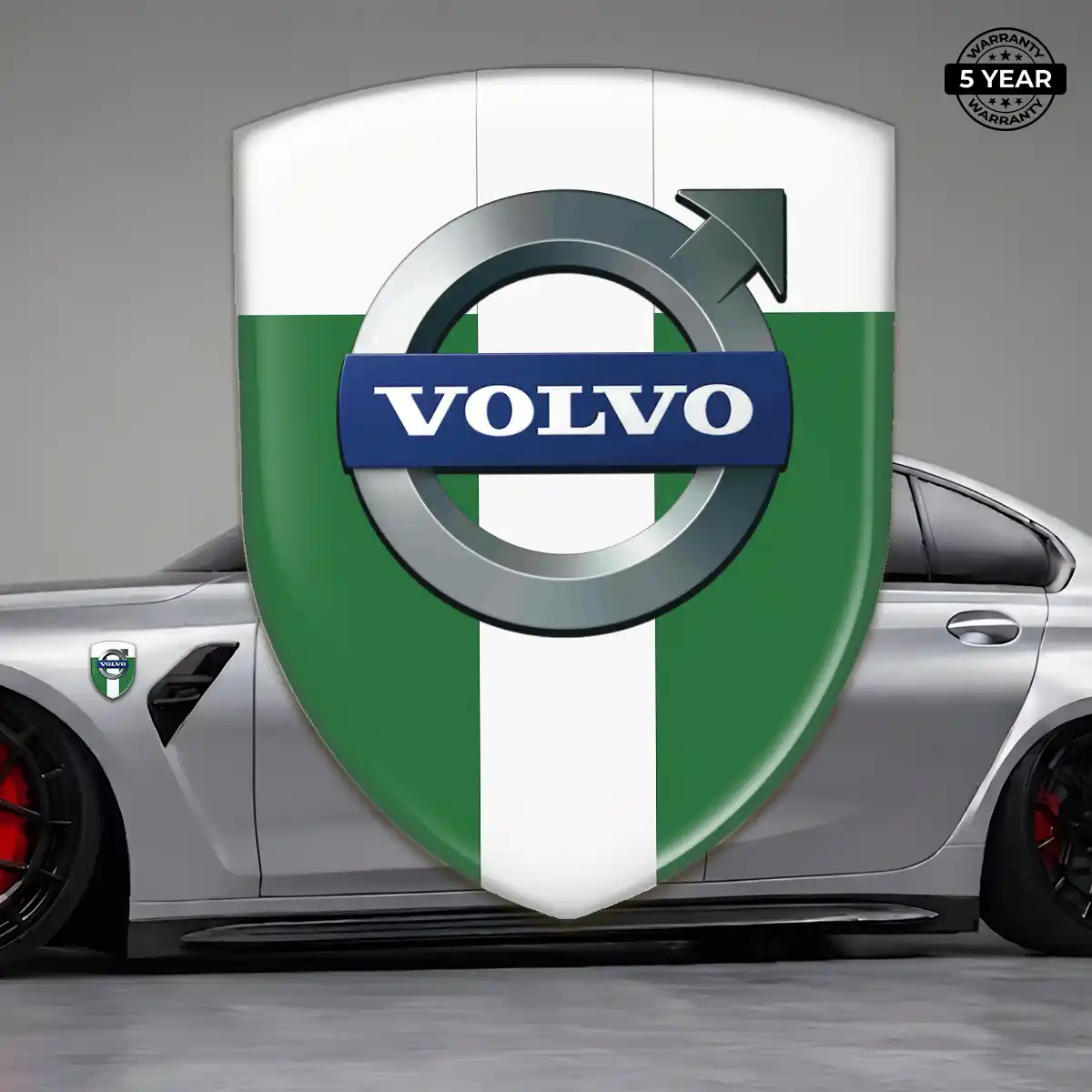 Volvo 3D Emblem Sticker Deluxe Edition
