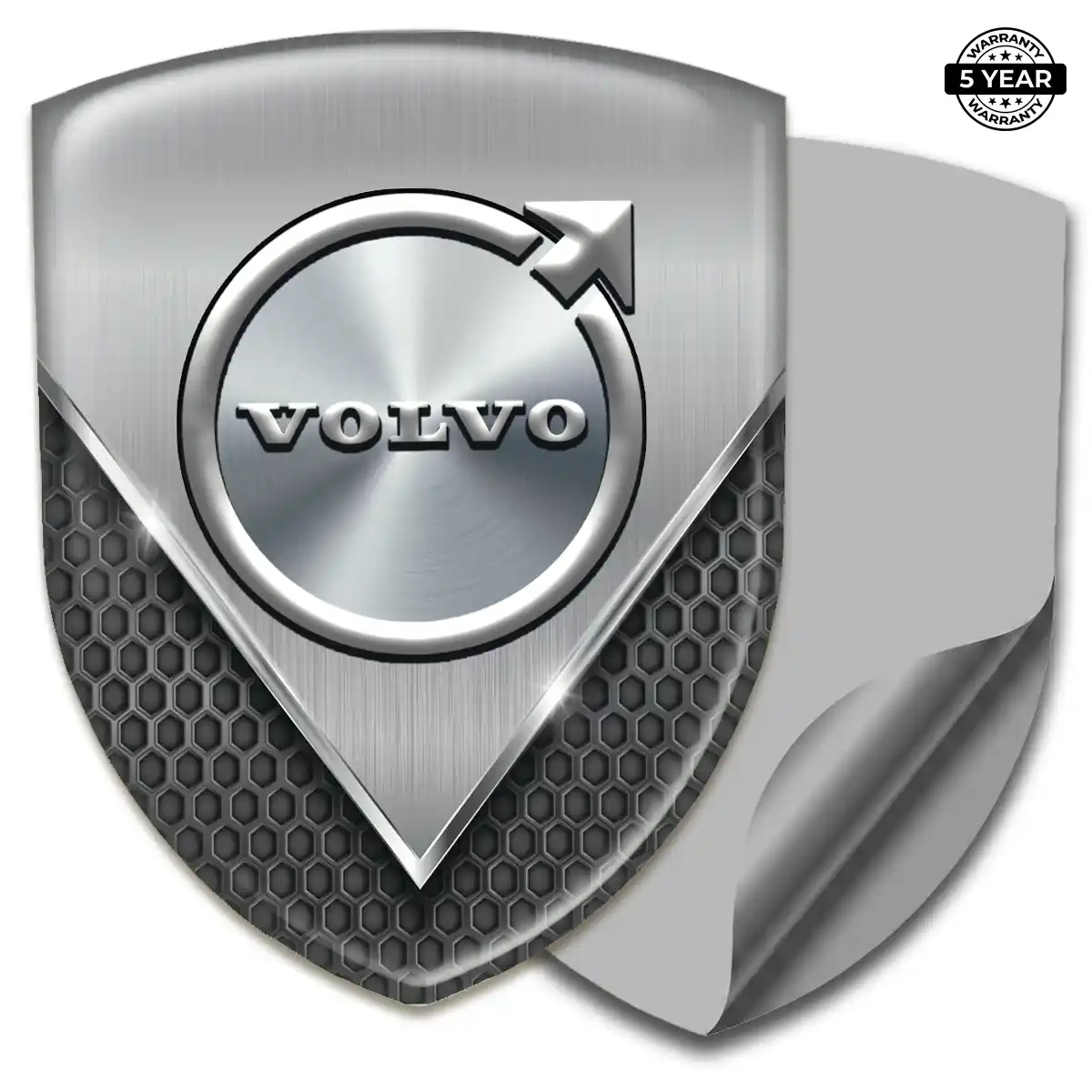 Volvo 3D Emblem Sticker Elite Finish