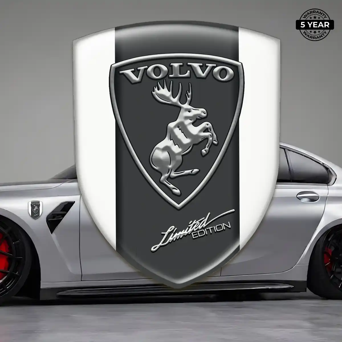Volvo 3D Emblem Sticker Exclusive Series