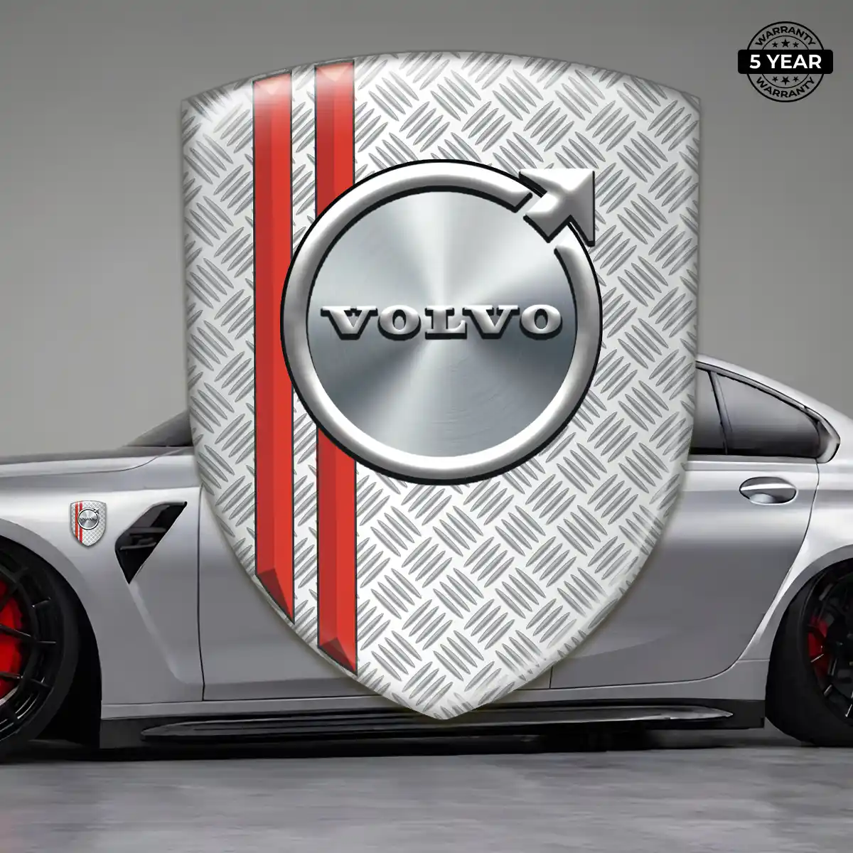 Volvo 3D Emblem Sticker Interior Luxe