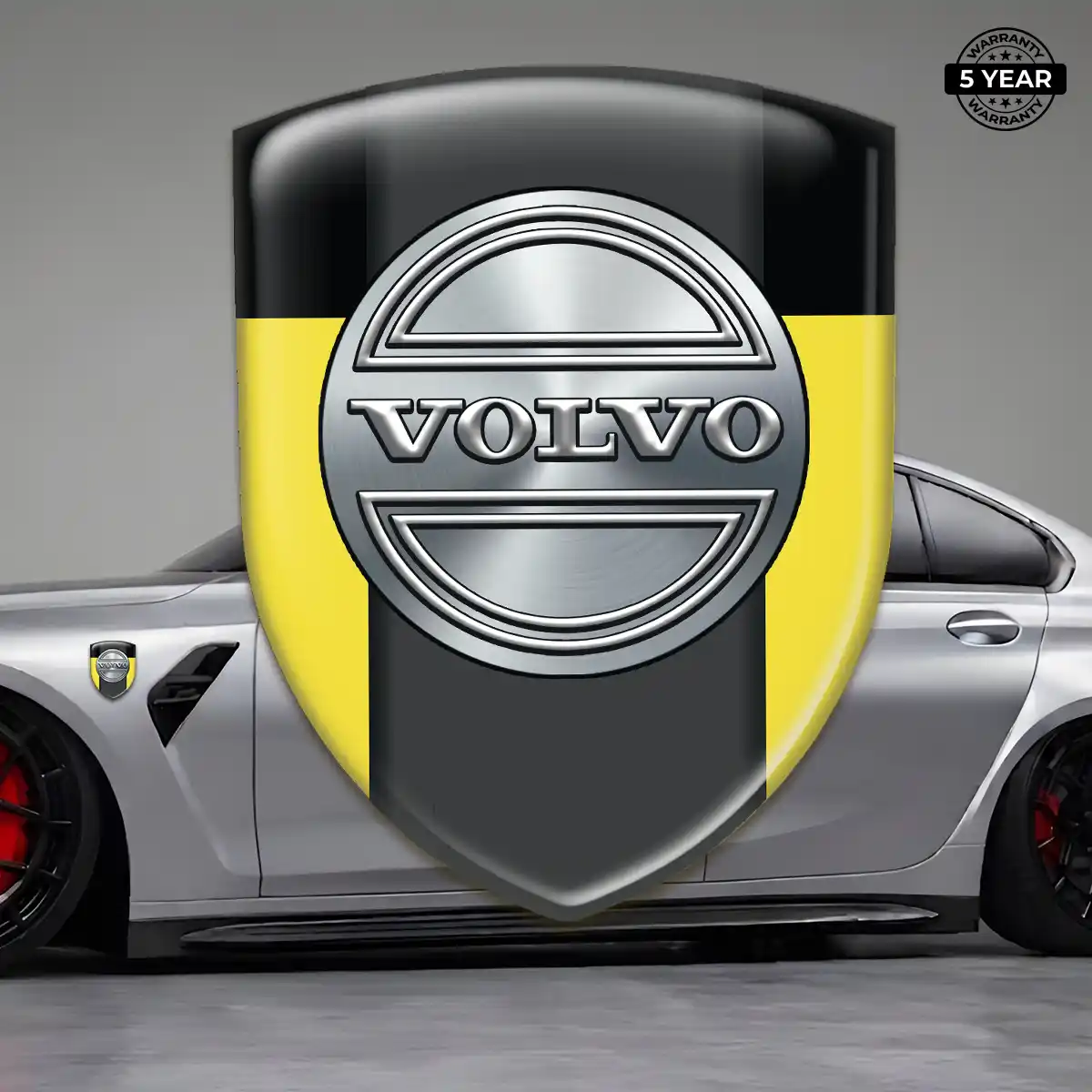 Volvo 3D Emblem Sticker Noble Edition