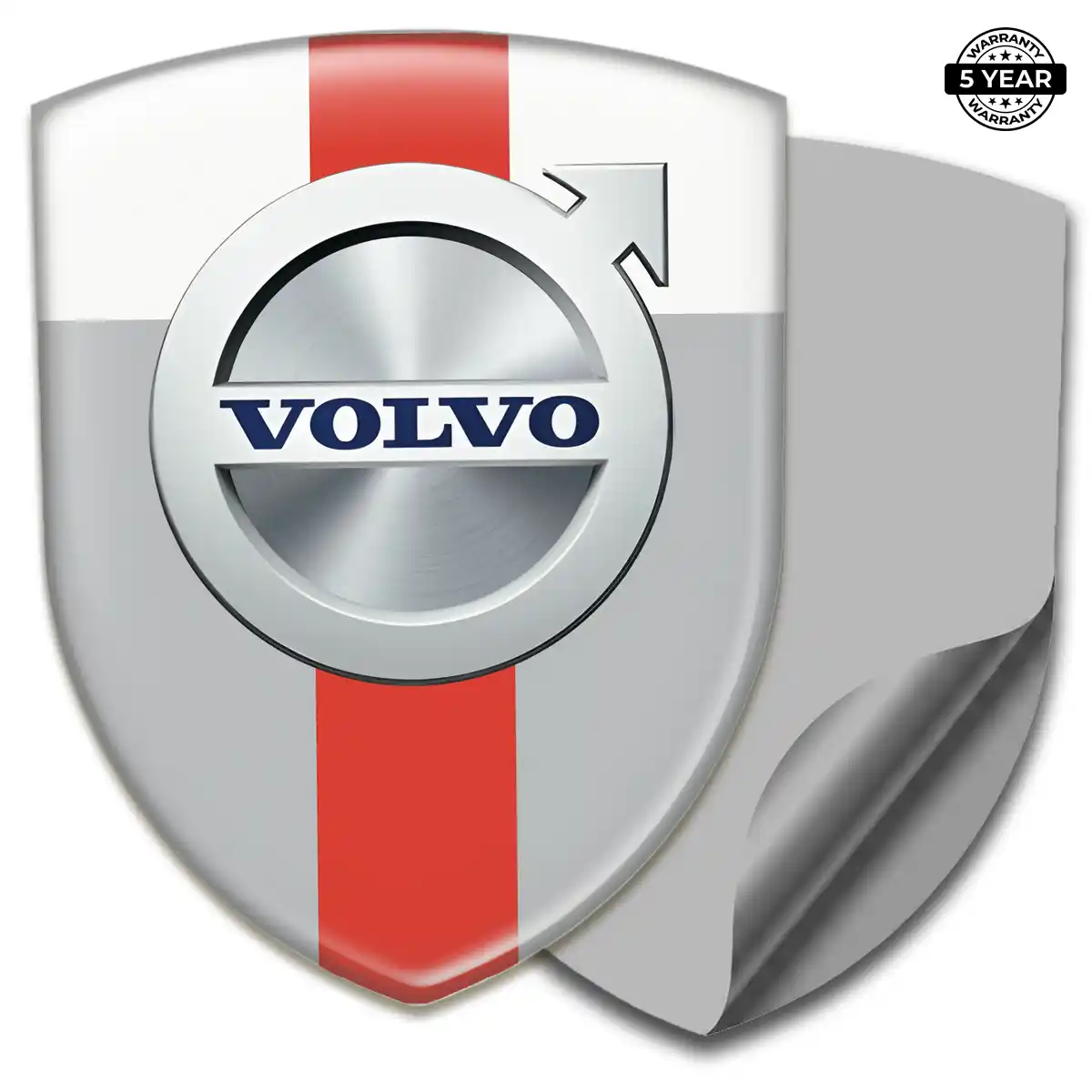 Volvo 3D Emblem Sticker Prestige Line