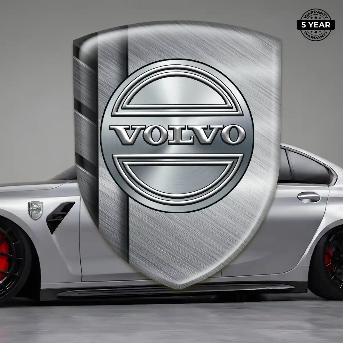 Volvo 3D Emblem Sticker Signature Grade
