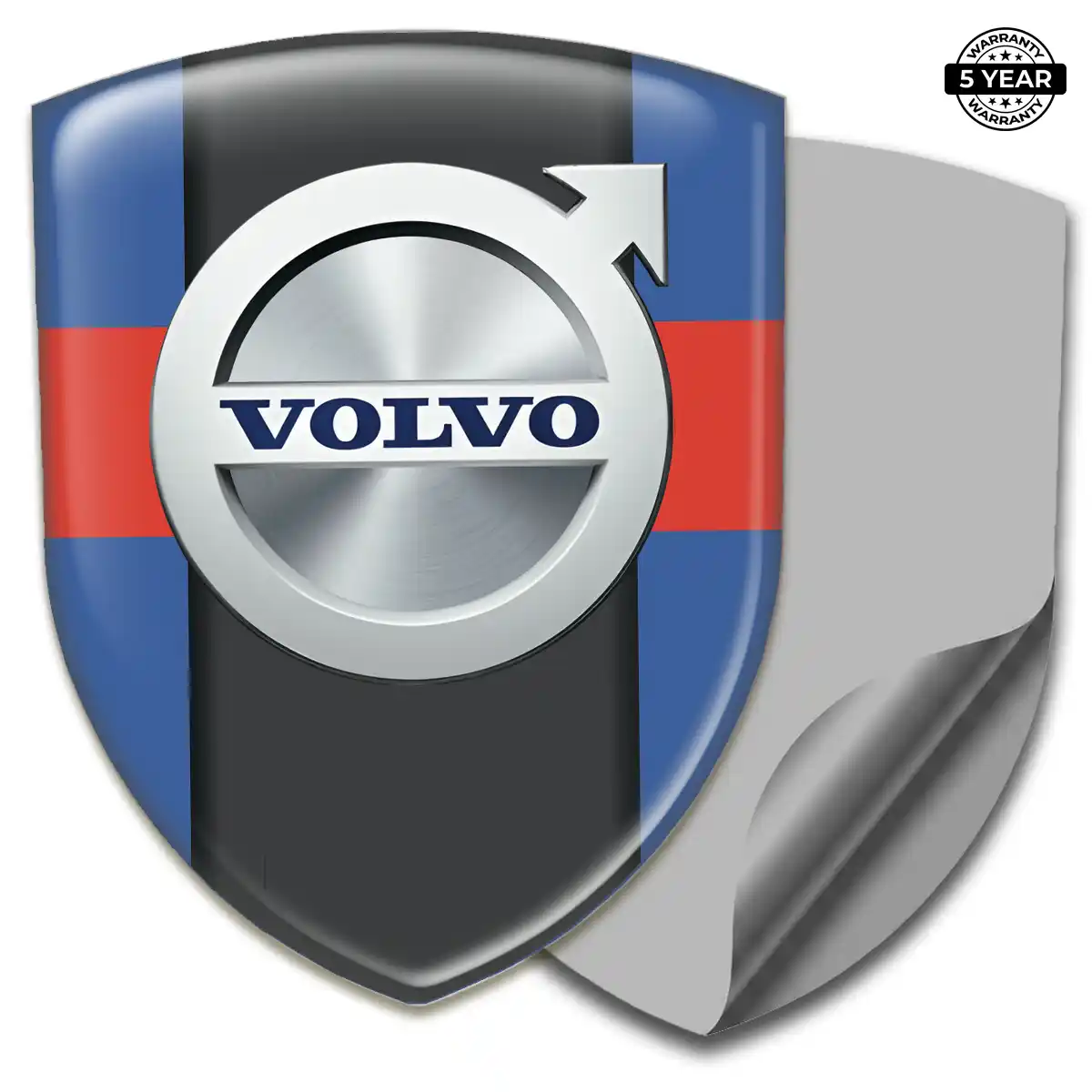 Volvo 3D Emblem Sticker Superior Craft