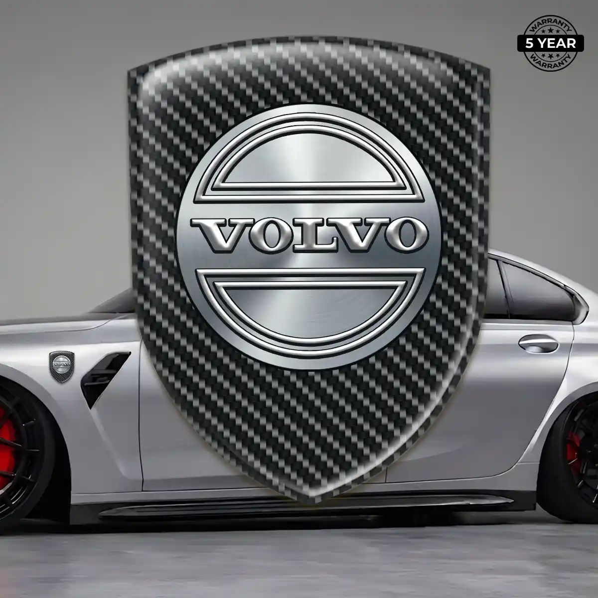 Volvo 3D Gel Sticker Exterior Luxe
