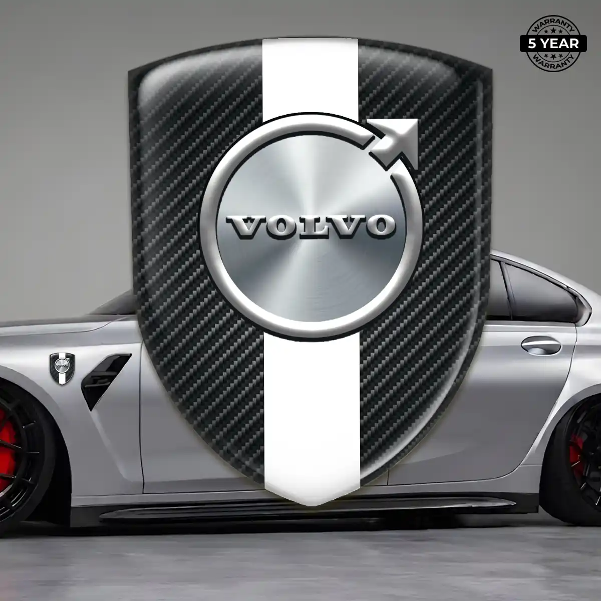 Volvo 3D Gel Sticker Interior Elegance