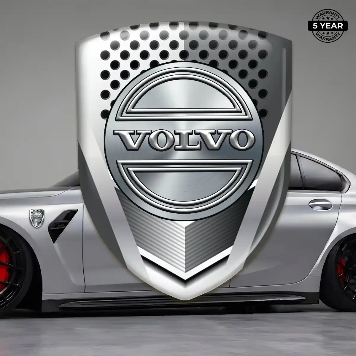 Volvo 3D Gel Sticker Premium Dome
