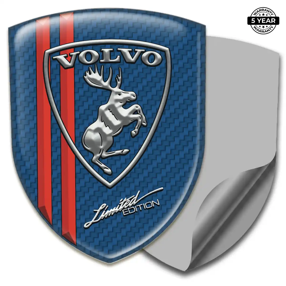 Volvo 3D Gel Sticker Prime Quality