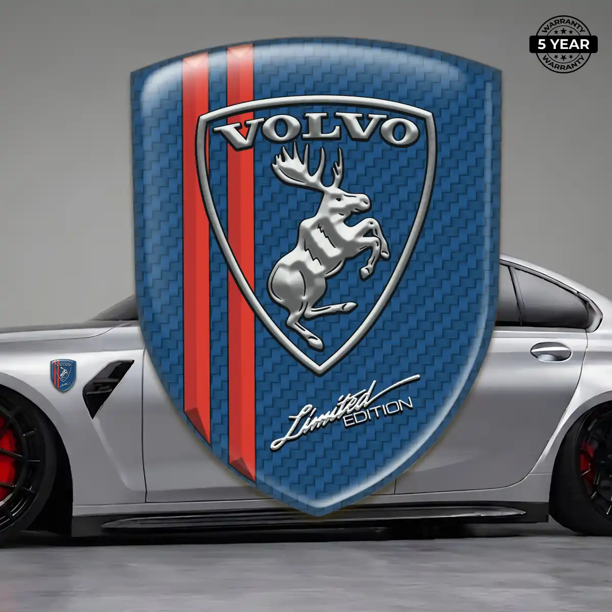 Volvo 3D Gel Sticker Prime Quality