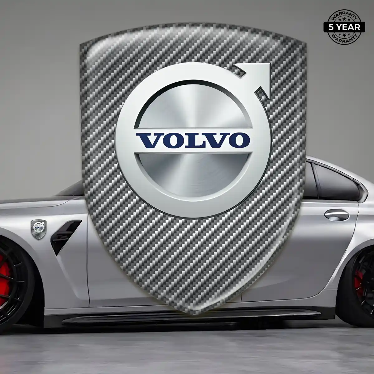 Volvo 3D Gel Sticker Resin Elite