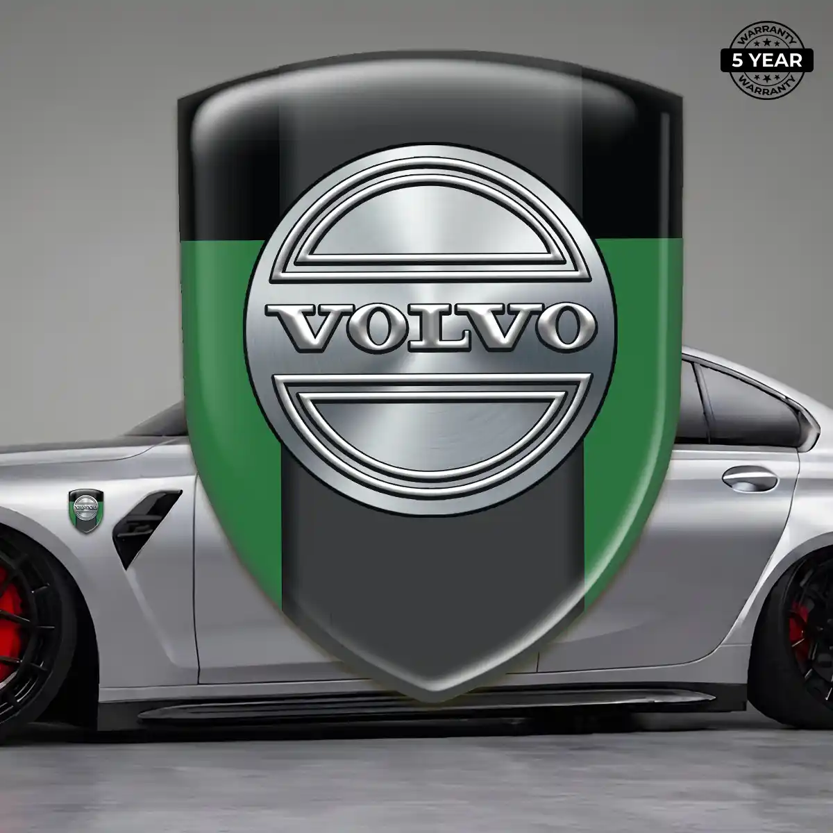 Volvo 3D Logo Sticker Elite Finish