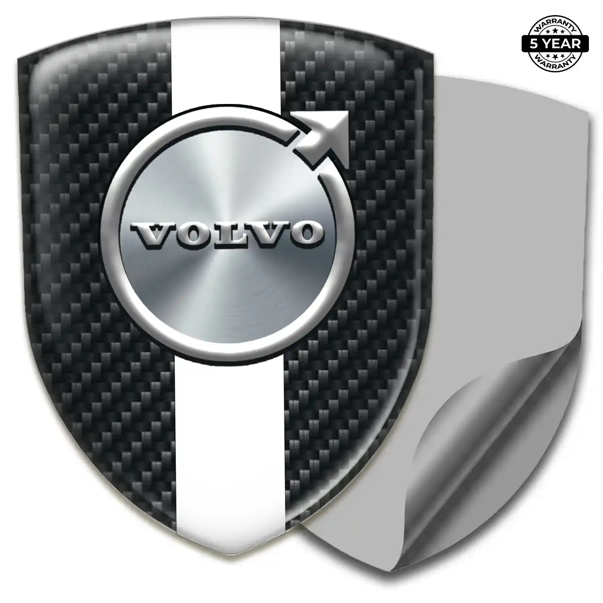 Volvo 3D Logo Sticker Noble Edition