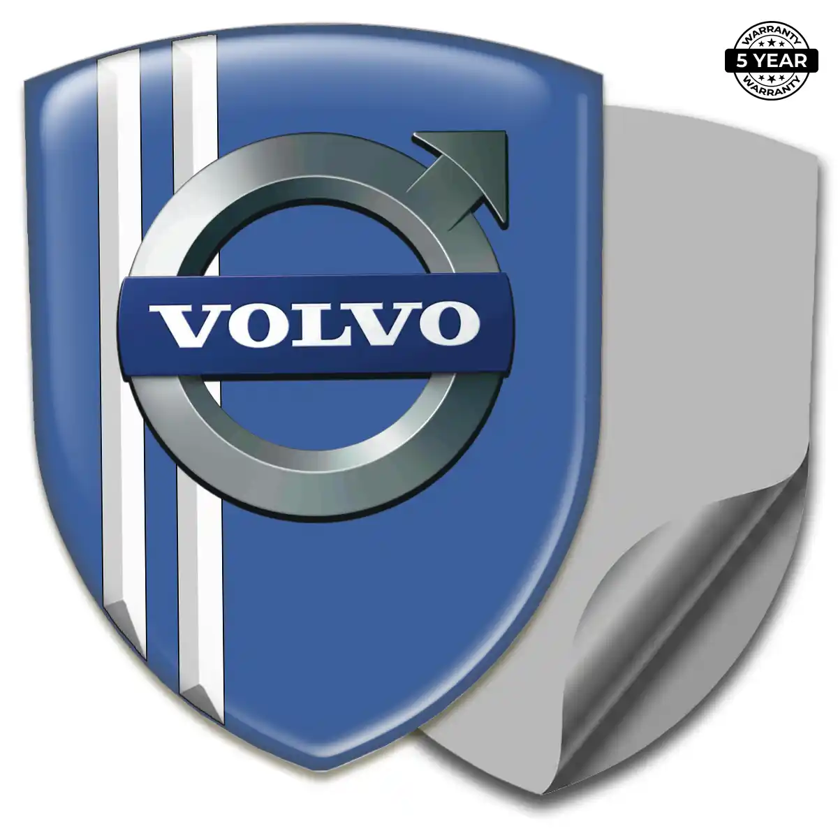 Volvo 3D Logo Sticker Opulent Line