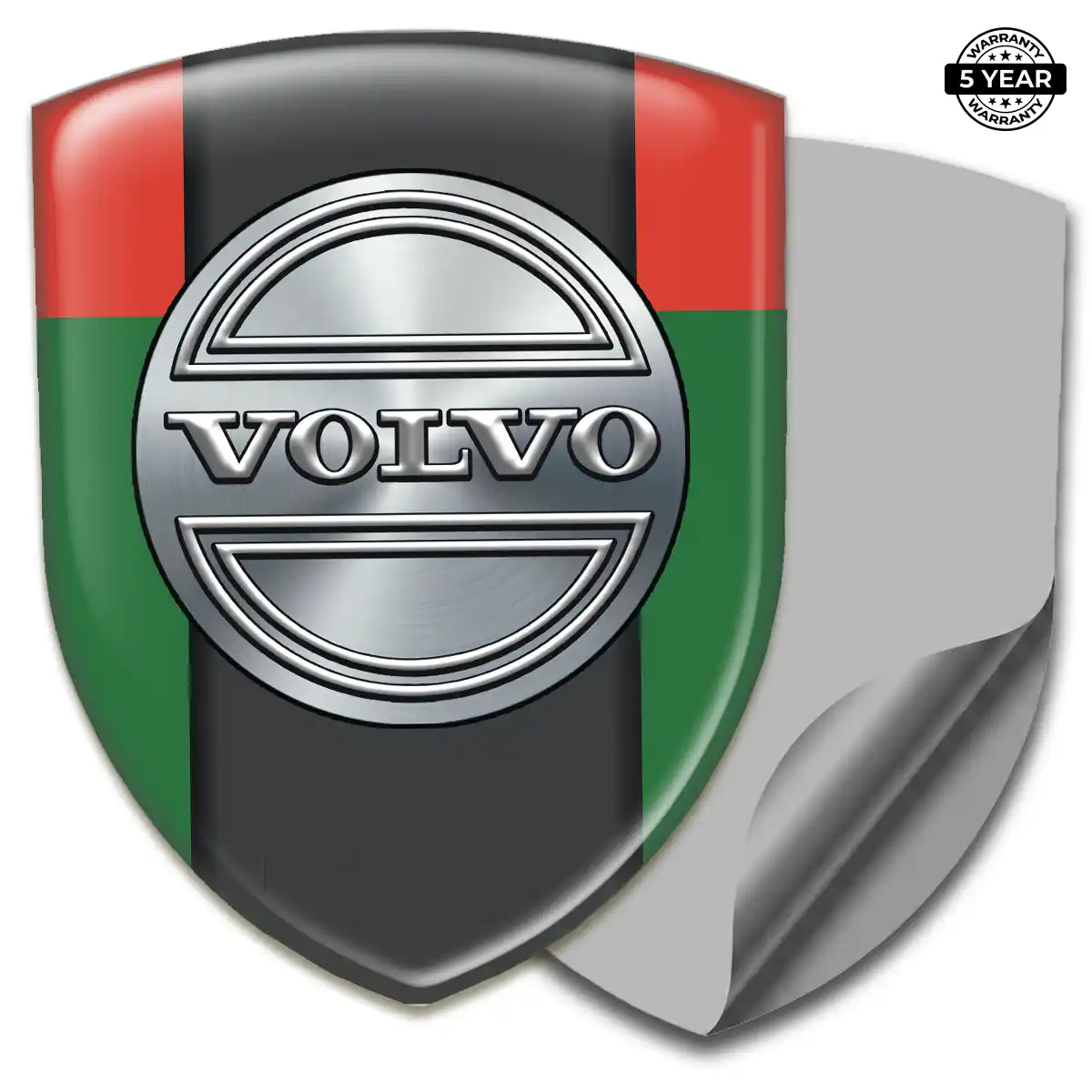Volvo 3D Logo Sticker Outer Style