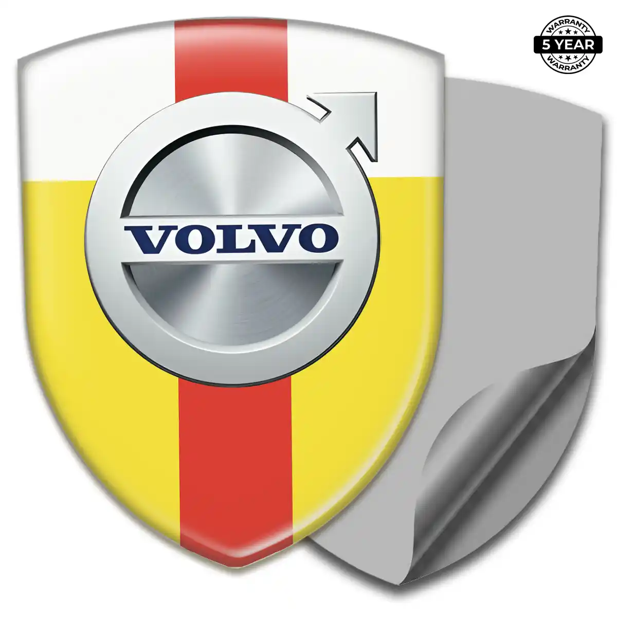 Volvo 3D Logo Sticker Resin Elite