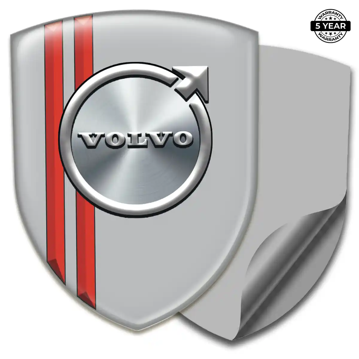 Volvo 3D Logo Sticker Signature Grade