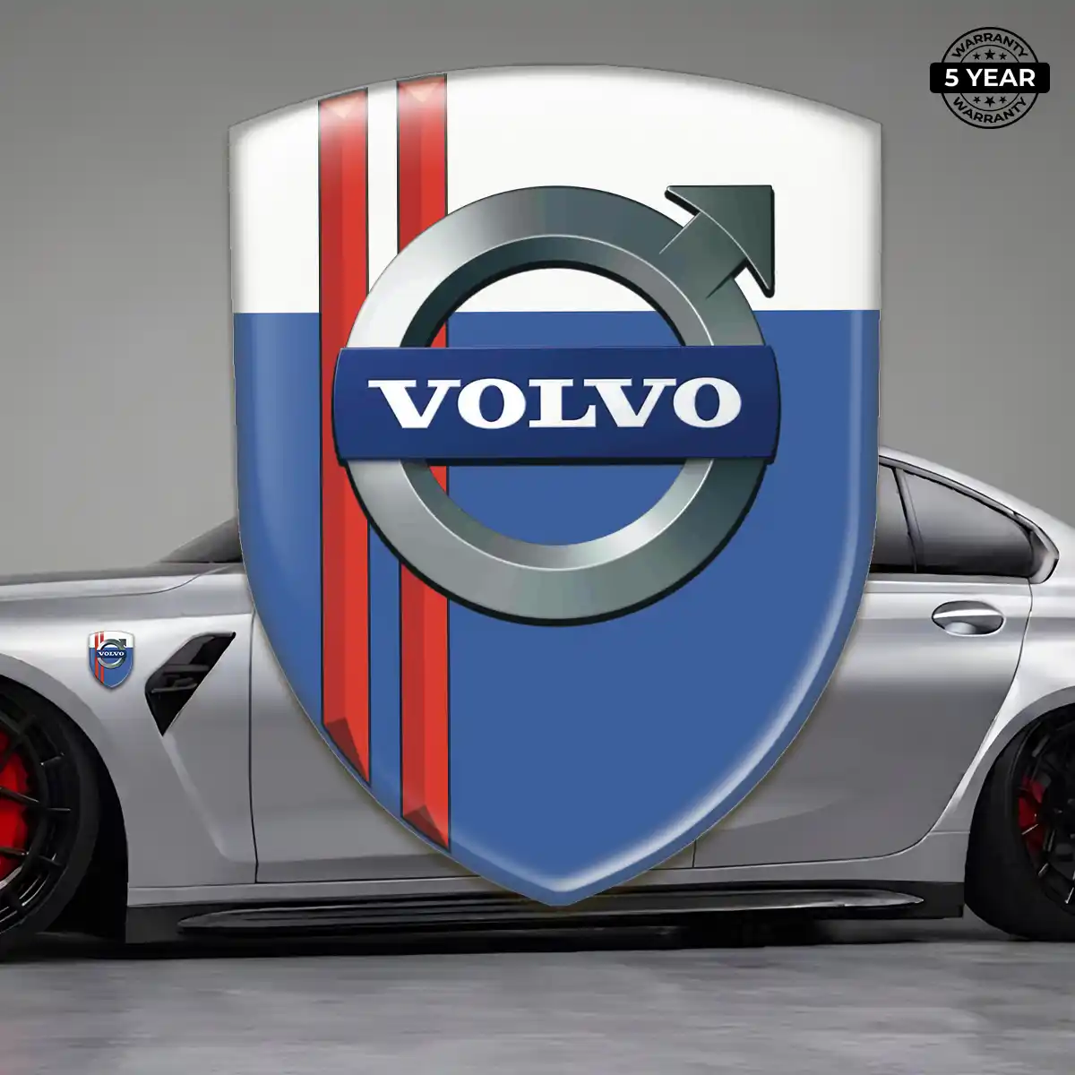 Volvo 3D Logo Sticker Superior Craft