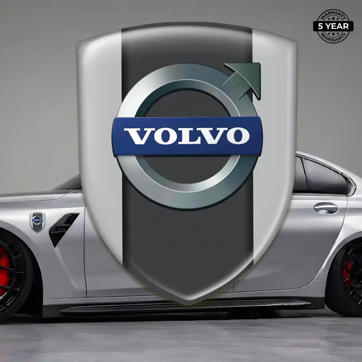 Volvo 3D Resin Sticker Elite Finish