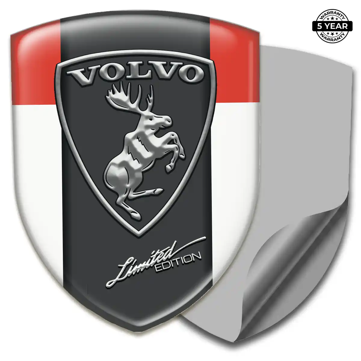 Volvo 3D Resin Sticker Exterior Luxe