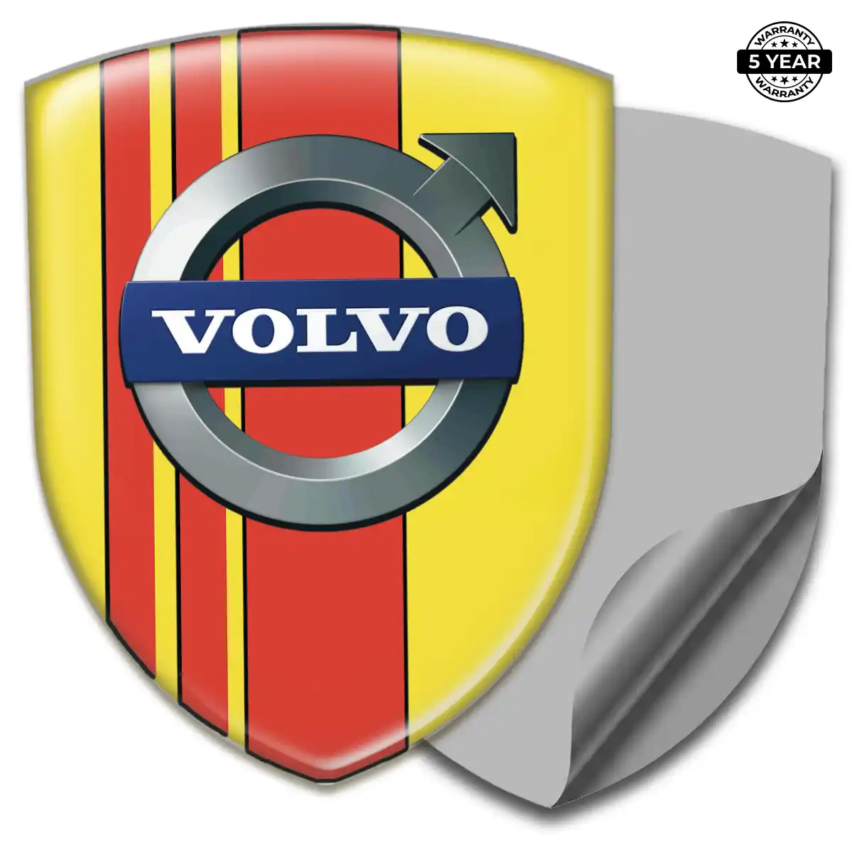Volvo 3D Resin Sticker Interior Elegance