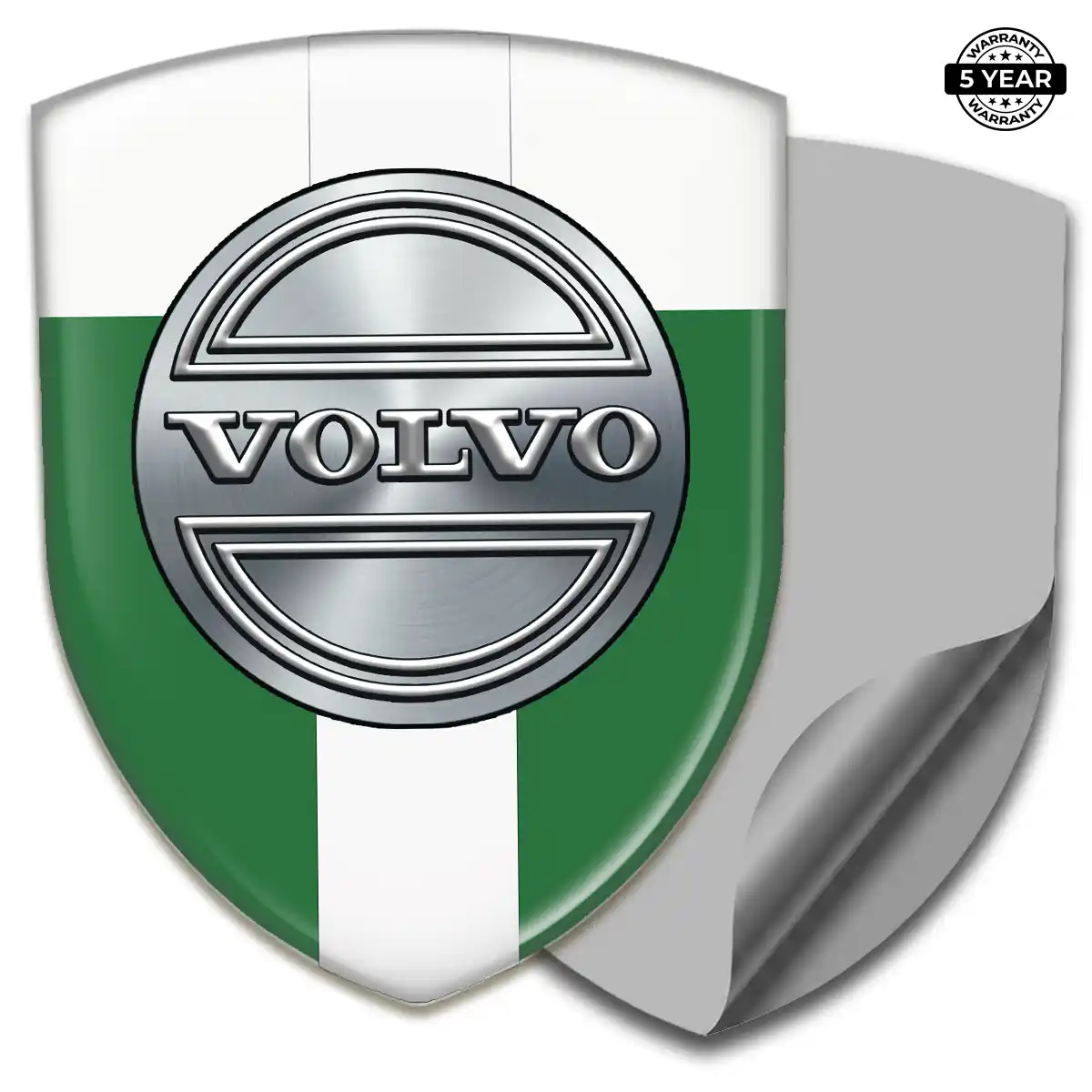 Volvo 3D Resin Sticker Outer Style