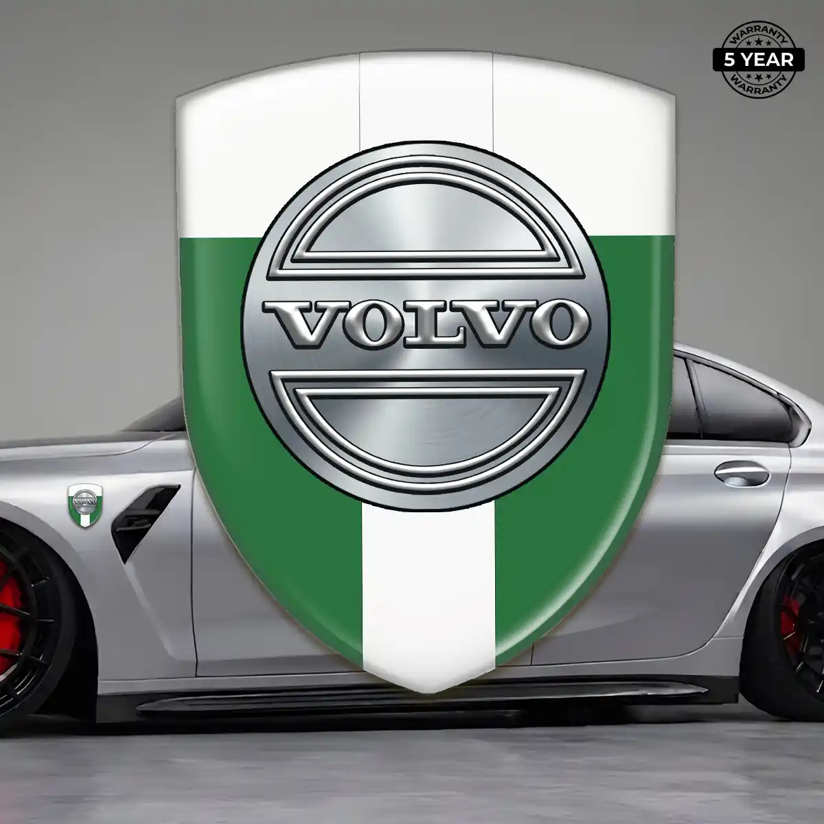 Volvo 3D Resin Sticker Outer Style