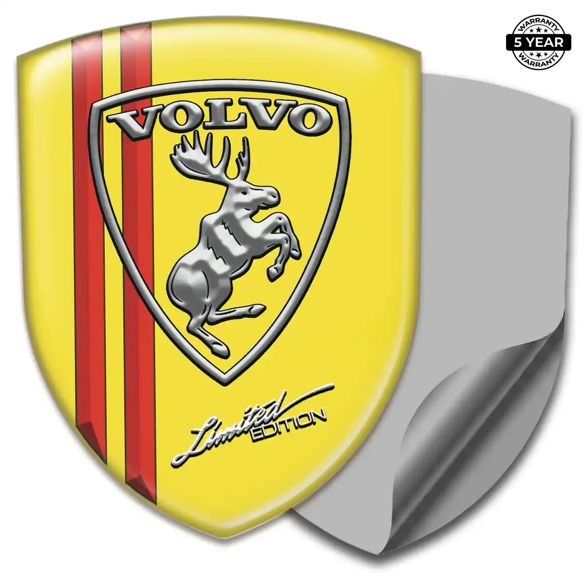 Volvo 3D Resin Sticker Prestige Line