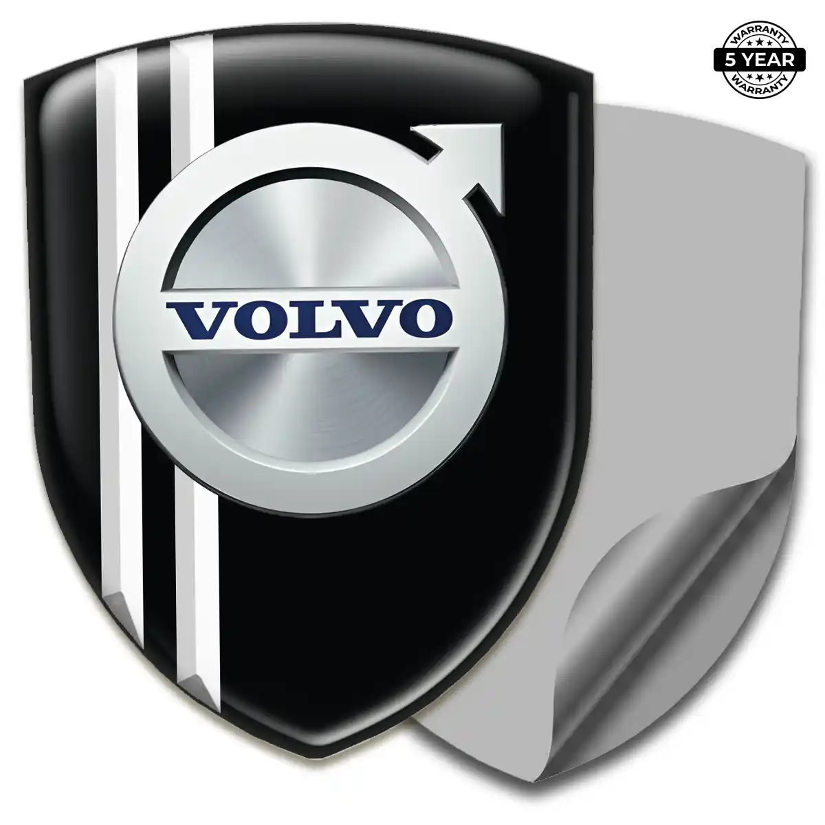 Volvo 3D Resin Sticker Prime Quality