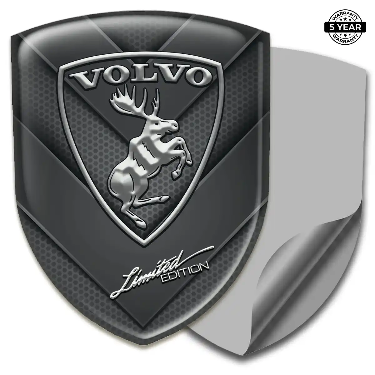 Volvo 3D Resin Sticker Resin Elite