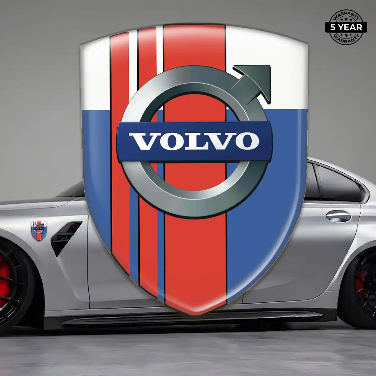 Volvo Automotive Emblem Sticker Cabin Style