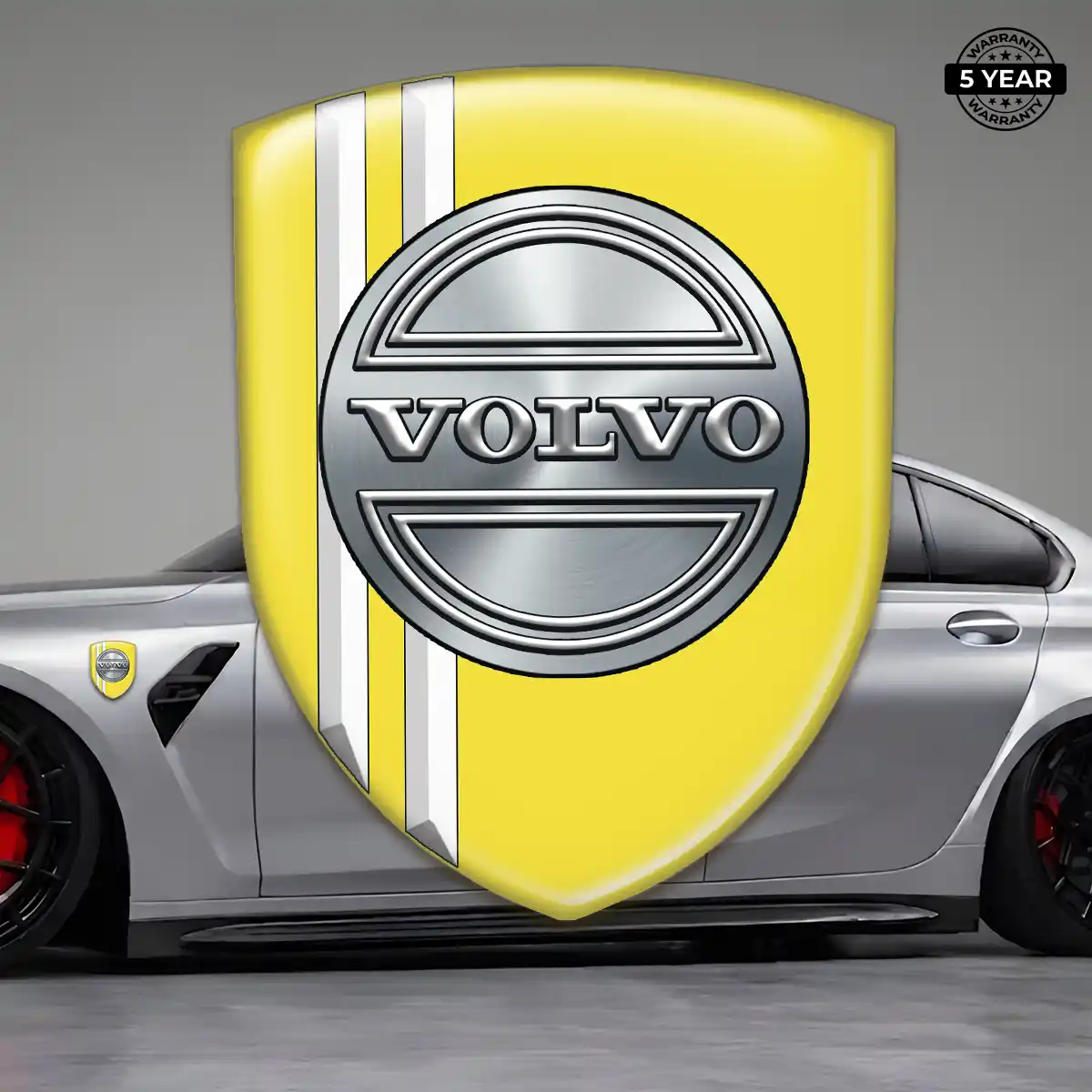 Volvo Automotive Emblem Sticker Interior Luxe