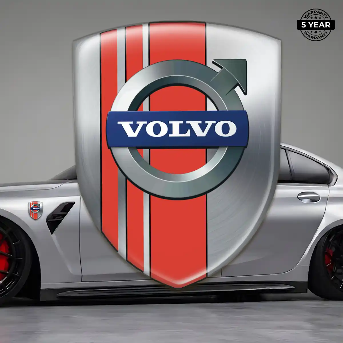 Volvo Automotive Emblem Sticker Opulent Line