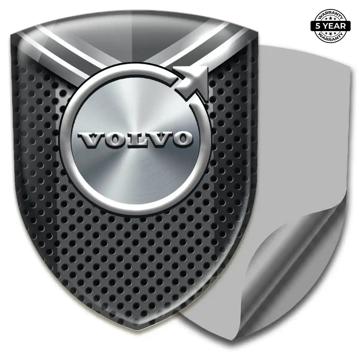 Volvo Automotive Emblem Sticker Premium Dome