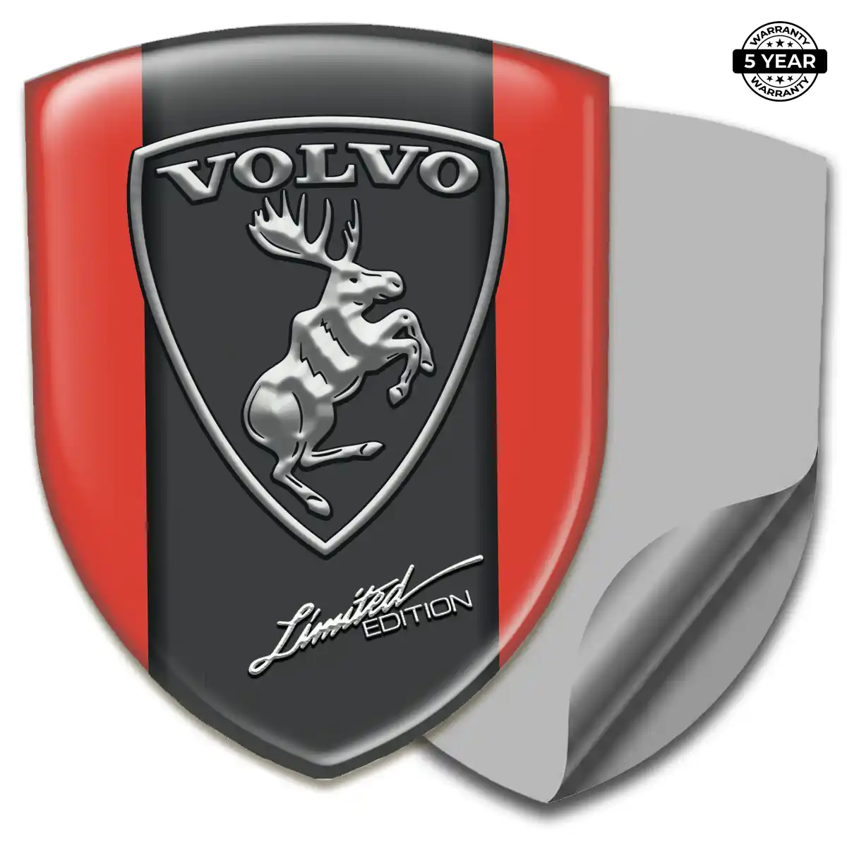 Volvo Automotive Emblem Sticker Refined Design