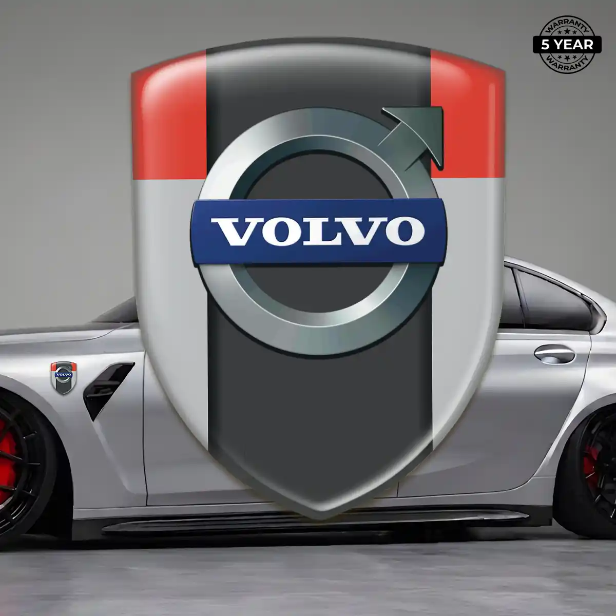 Volvo Automotive Logo Sticker Interior Elegance