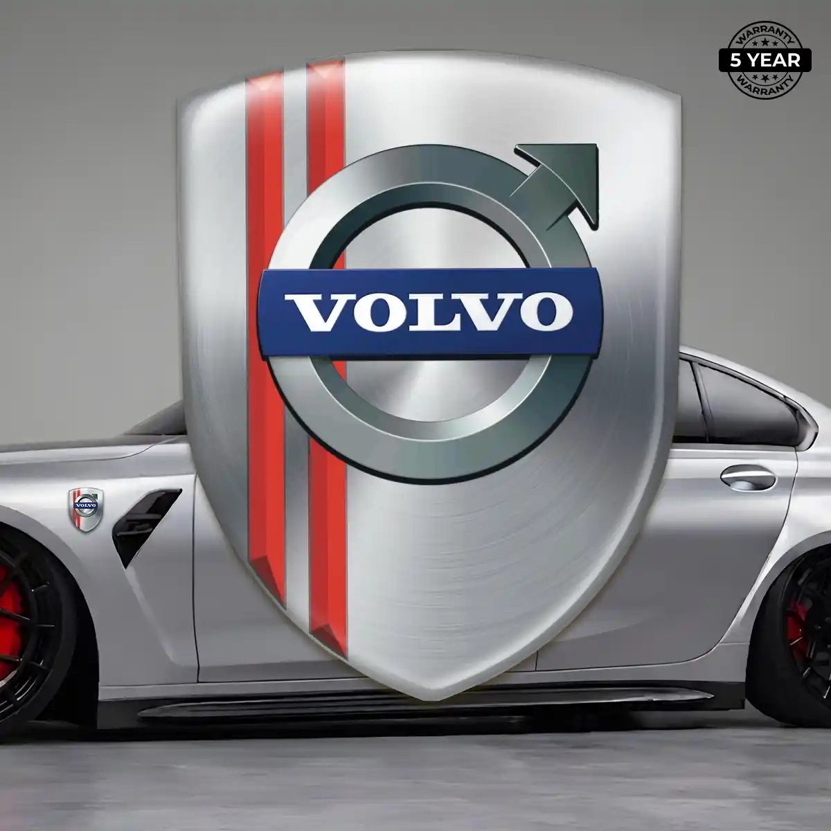 Volvo Automotive Logo Sticker Outer Style