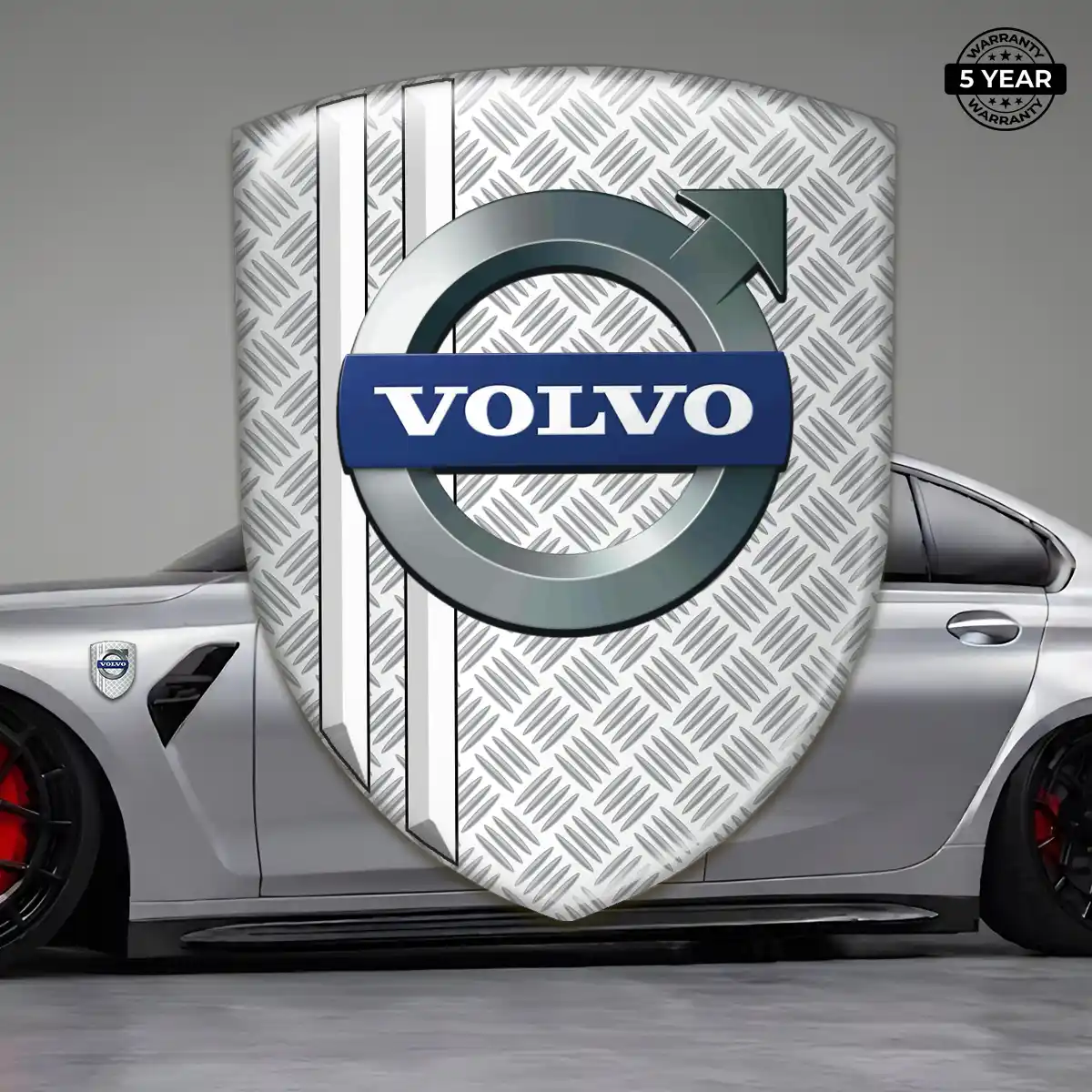 Volvo Automotive Logo Sticker Premium Dome