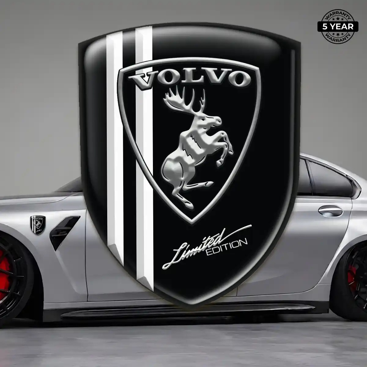 Volvo Automotive Logo Sticker Prestige Line