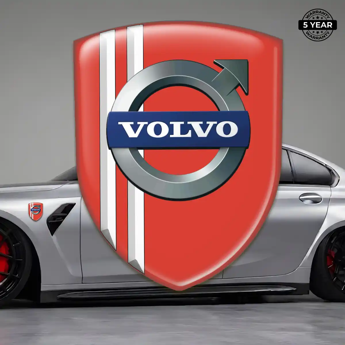 Volvo Automotive Logo Sticker Refined Design