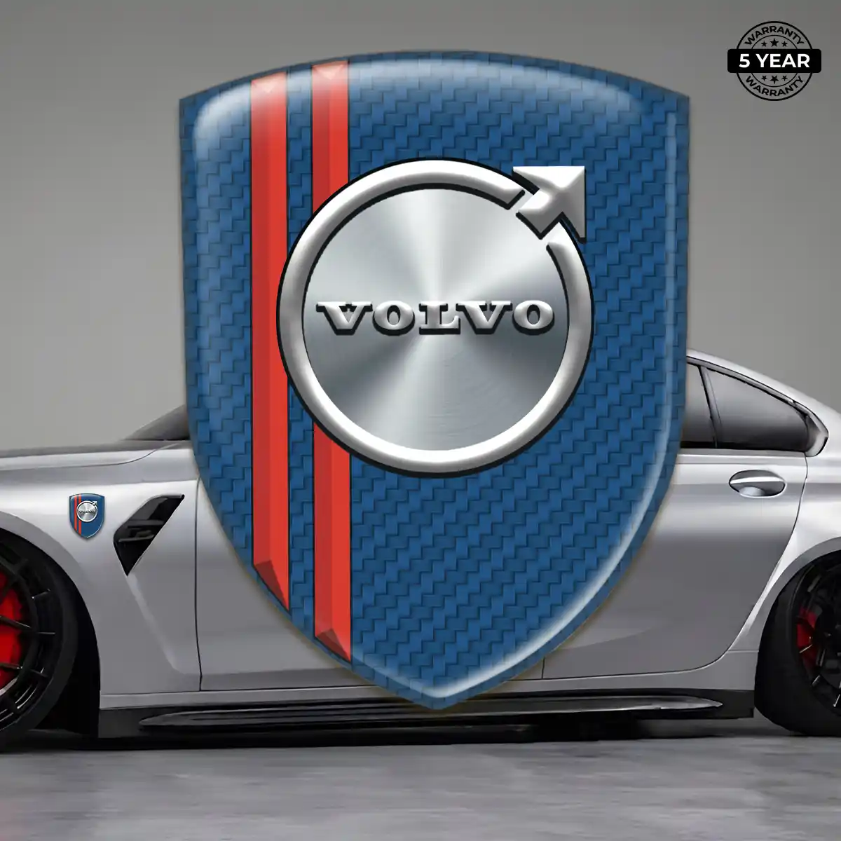 Volvo Automotive Logo Sticker Sleek Style
