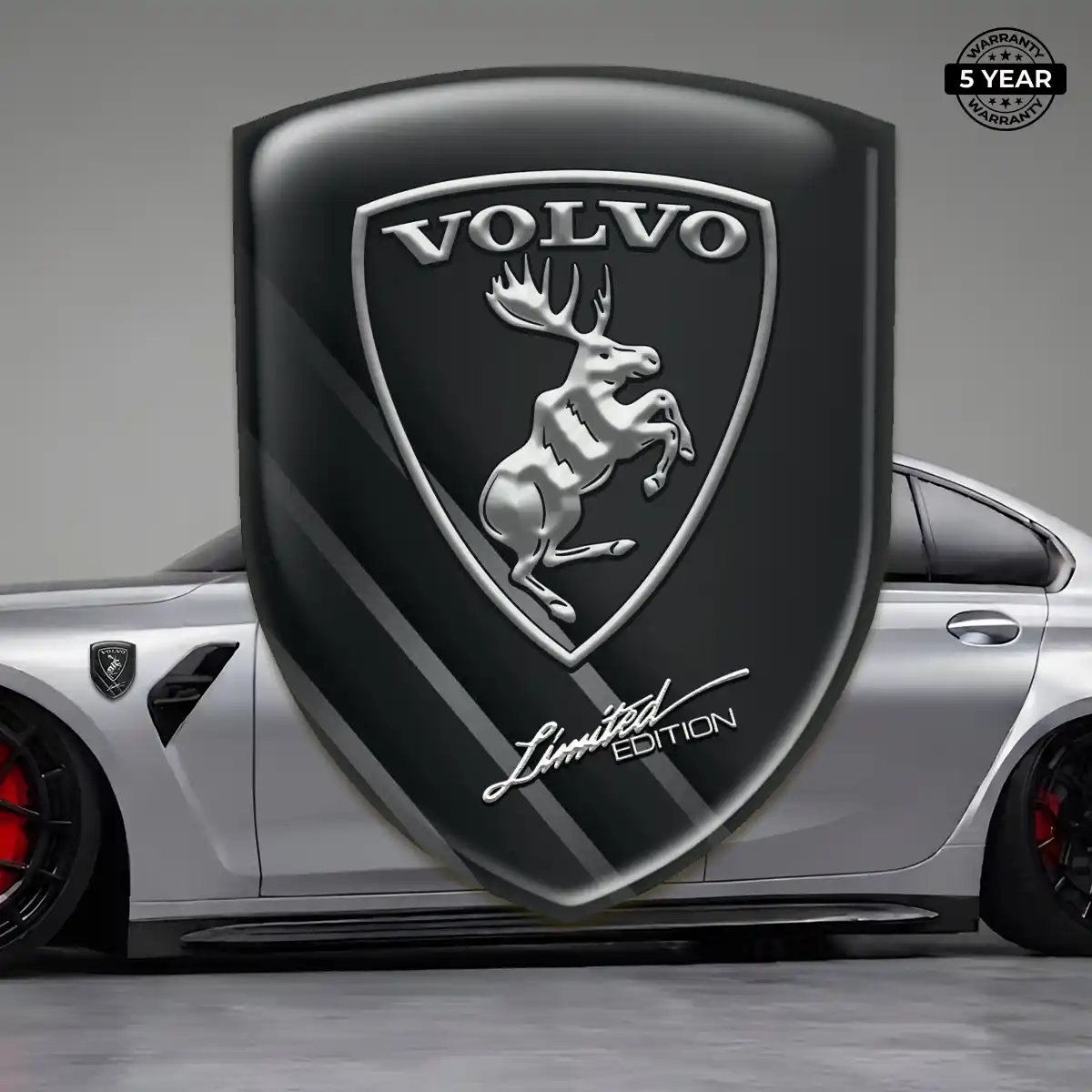Volvo Automotive Resin Decal Exterior Luxe