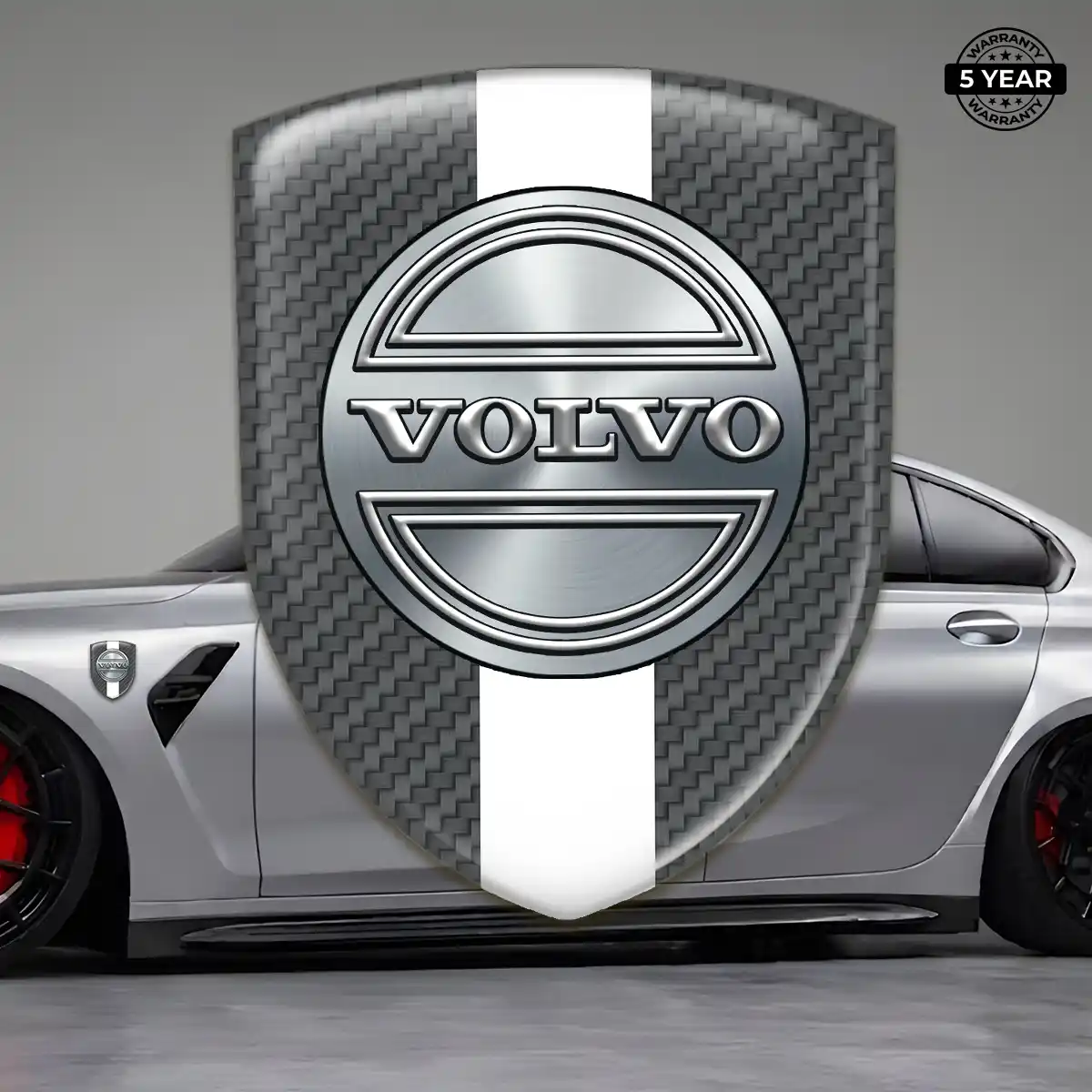 Volvo Automotive Resin Decal Interior Elegance