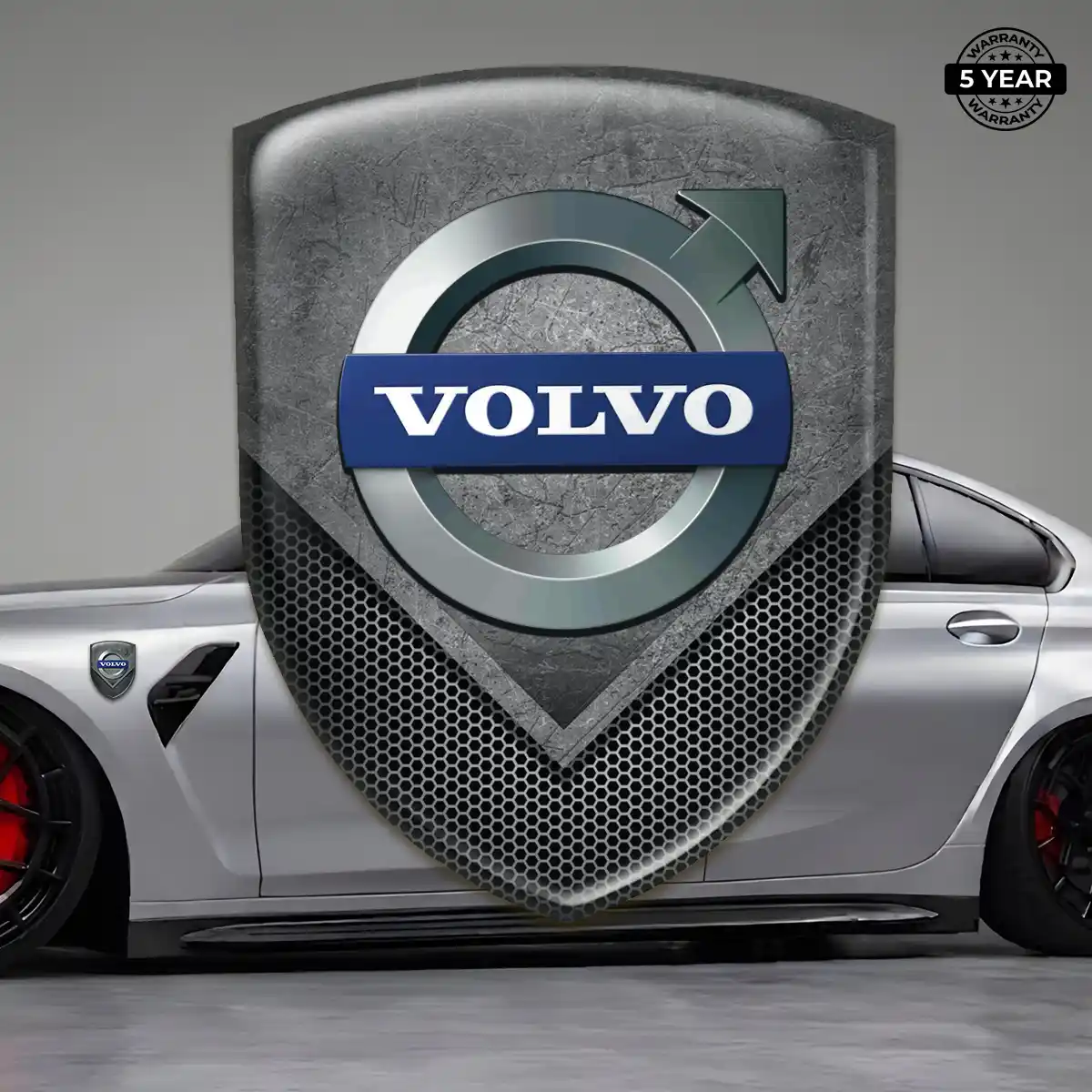 Volvo Automotive Resin Decal Premium Dome