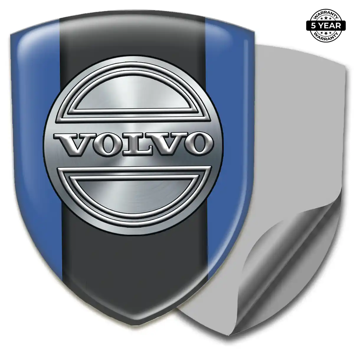 Volvo Automotive Resin Decal Refined Design