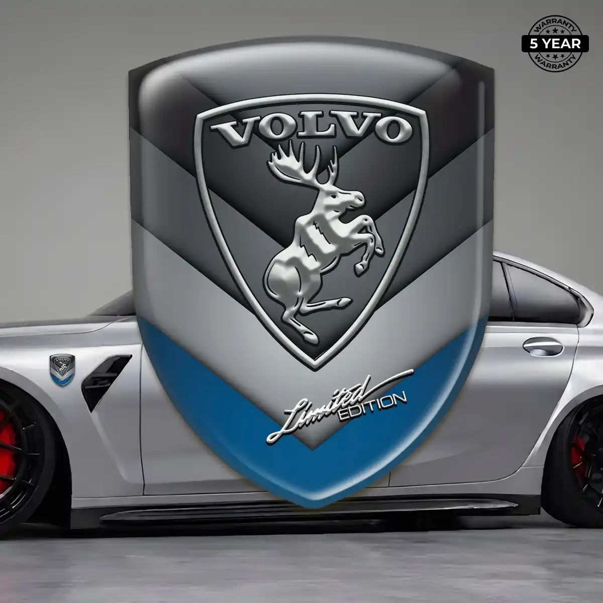 Volvo Automotive Resin Decal Resin Elite