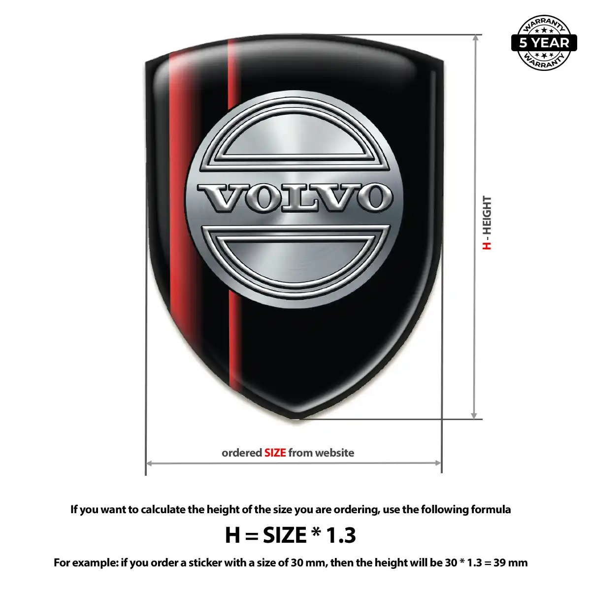 Volvo Badge Deluxe Edition