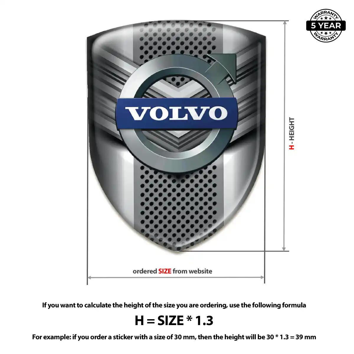 Volvo Badge Interior Luxe