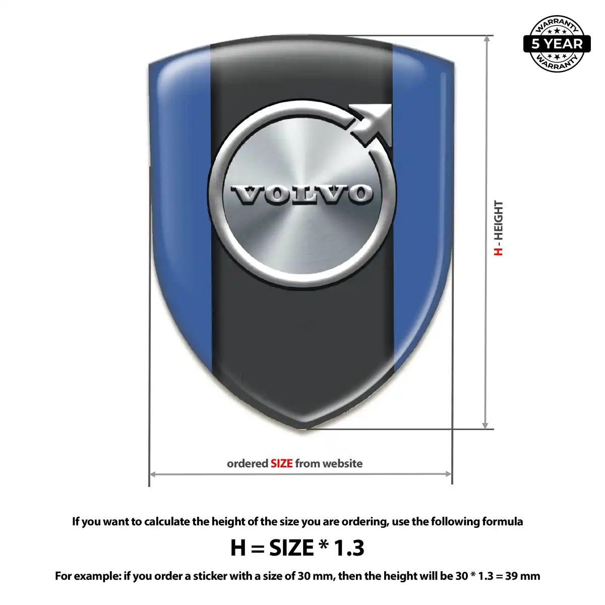 Volvo Badge Refined Design