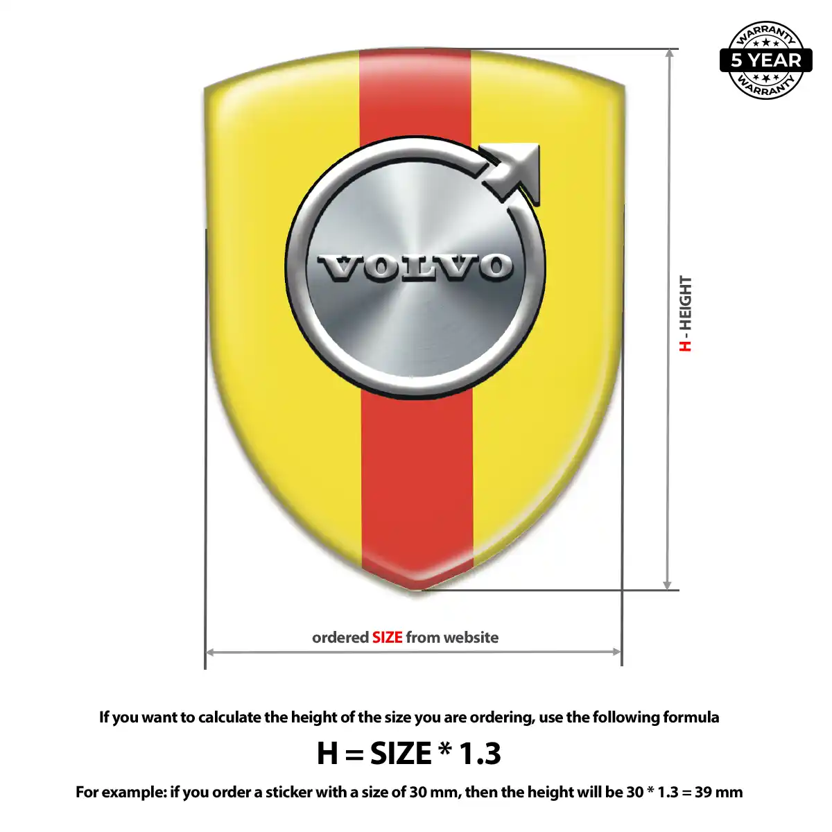 Volvo Badge Signature Grade
