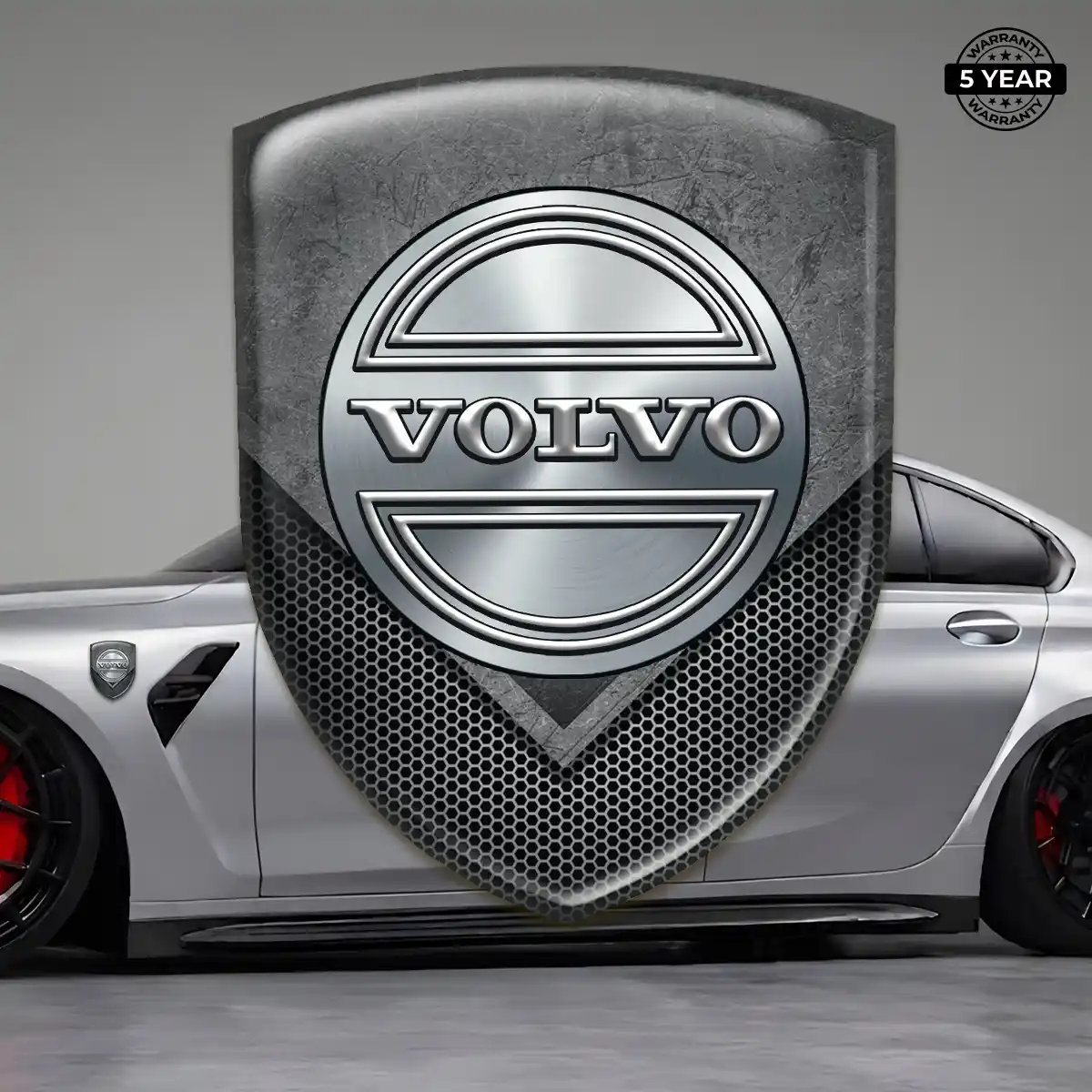 Volvo Badge Sleek Style